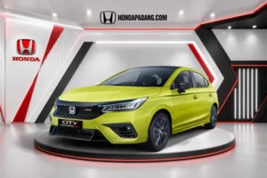 Tampilan Honda City Hatchback terbaru di Honda Padang