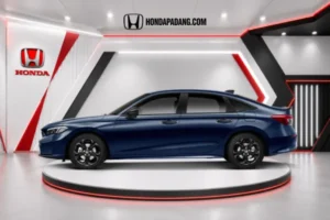 Tampilan Honda Civic terbaru di Honda Padang