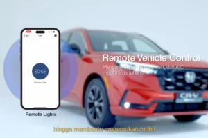 Honda CONNECT pada All New Honda CR-V untuk memantau dan mengontrol kendaraan melalui smartphone